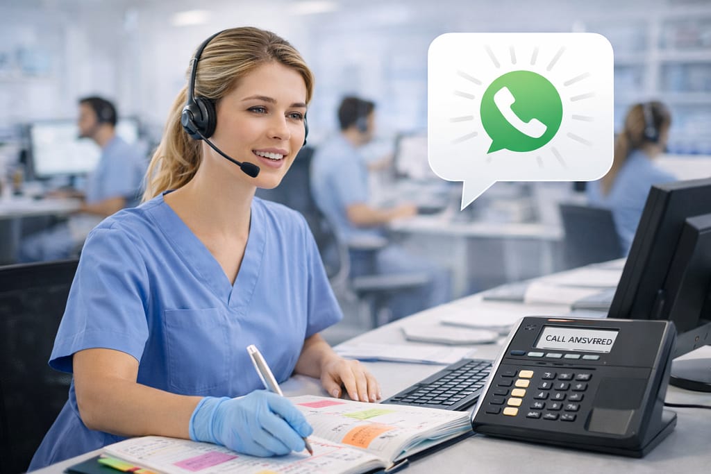 Mejora de la atención telefónica en una clínica privada