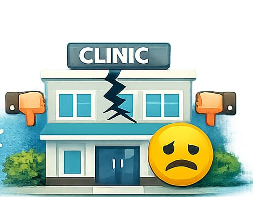 Peor imagen de la clínica
