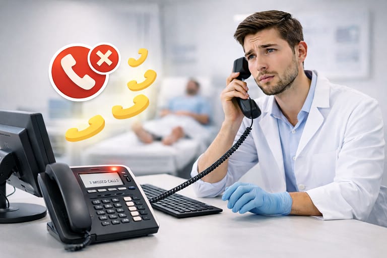 Tu clínica está perdiendo pacientes por teléfono